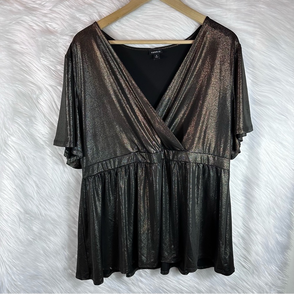 Torrid sexy evening top size 2x